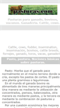 Mobile Screenshot of pasturas.com